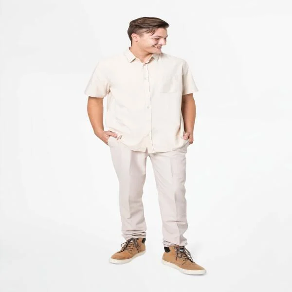 man-beige-shirt-pants-casual-wear-fashion-full-body-1